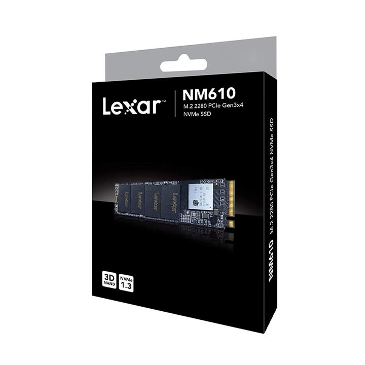 حافظه SSD اینترنال 500 گیگابایت Lexar مدل NM610 SSD Hard Lexar NM610 500GB Internal